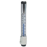 Pentair Rainbow R141076 130 Chrome Brass Tube Thermometer w/Glass Tube & 3' Cord